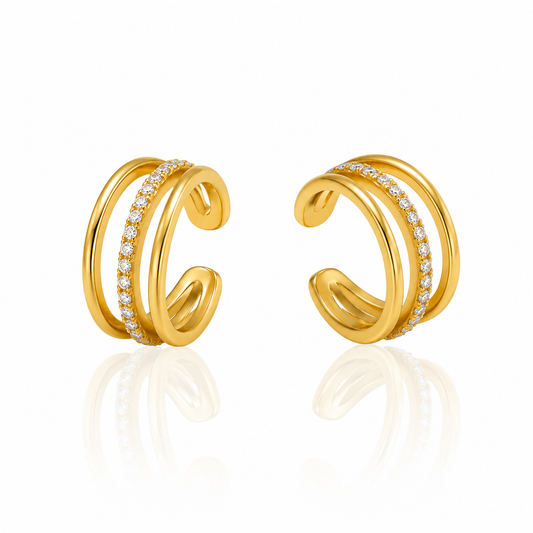Обеца тип Ear Cuff Селин