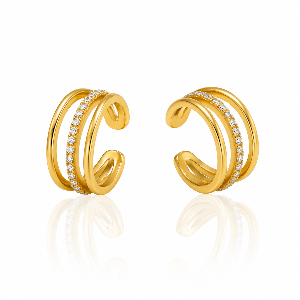 Обеца тип Ear Cuff Селин